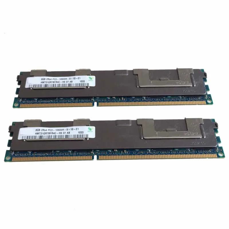 

2X8GB PC3-10600R DDR3 1333mhz ECC Memory REG Registered 240-pin RAM 2RX4 server memory