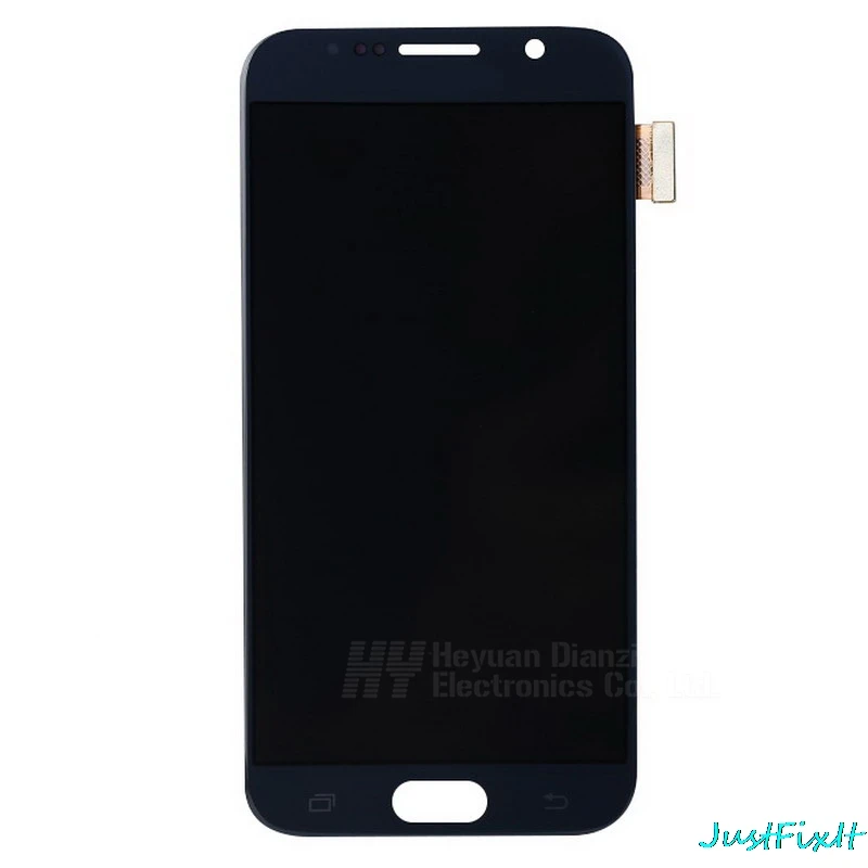 Для SAMSUNG GALAXY S6 G920F G920A сжигаемый в тени ЖК-дисплей сенсорный экран дигитайзер супер Amoled Замена