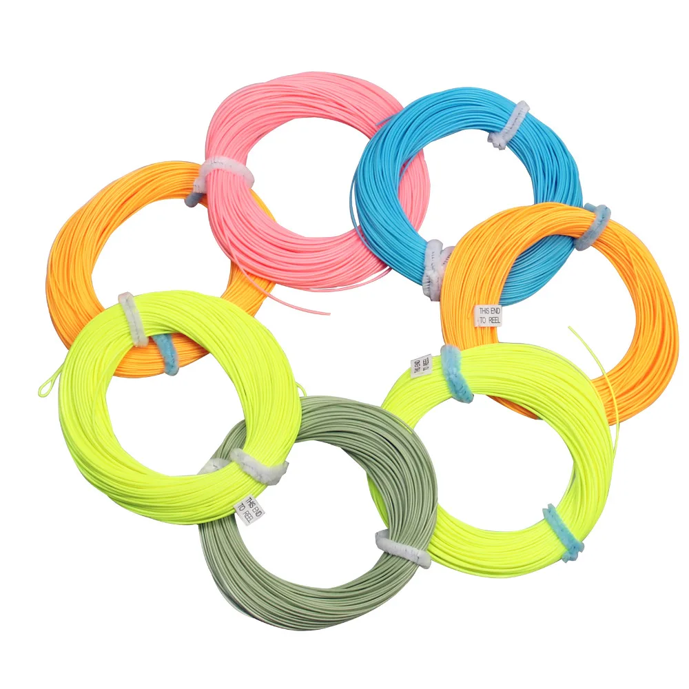 Fly Fishing WF 1 2 3 4 5 6 7 8 9WT Fly Fishing Line 100FT