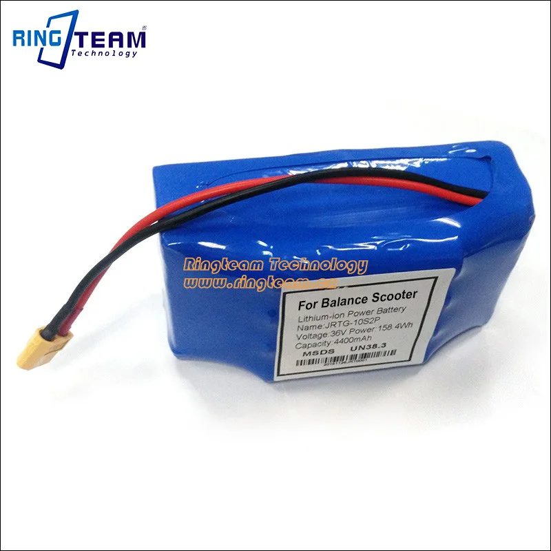36 V 5000 MAH перезаряжаемый литий-ионный аккумулятор с премиум ячейкой для качания электронного самобалансирующегося скутера