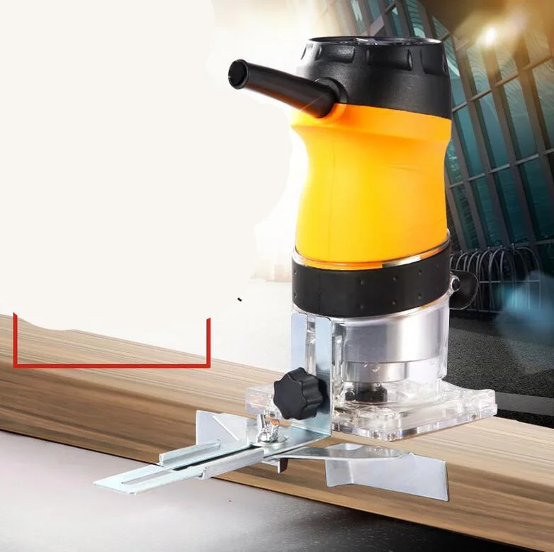 6mm 1/4'' Electric Wood Power Trim Router 600W 220V 32000RPM Bit DIY