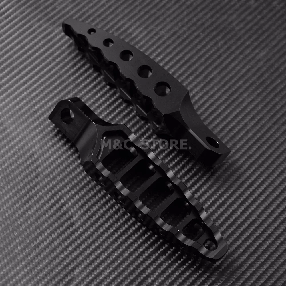 Мотоциклетные черные CNC 45 градусов мужские подставки для ног Harley Sportster 883 1200 Dyna