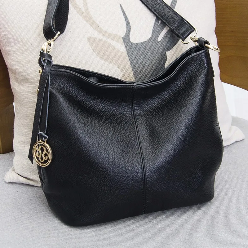 

Women Handbags Genuine Leather Ladies Luxury Totes Fashion Shoulder Crossbody Bags Famous Brand Female Messenger Bags Sac a Main