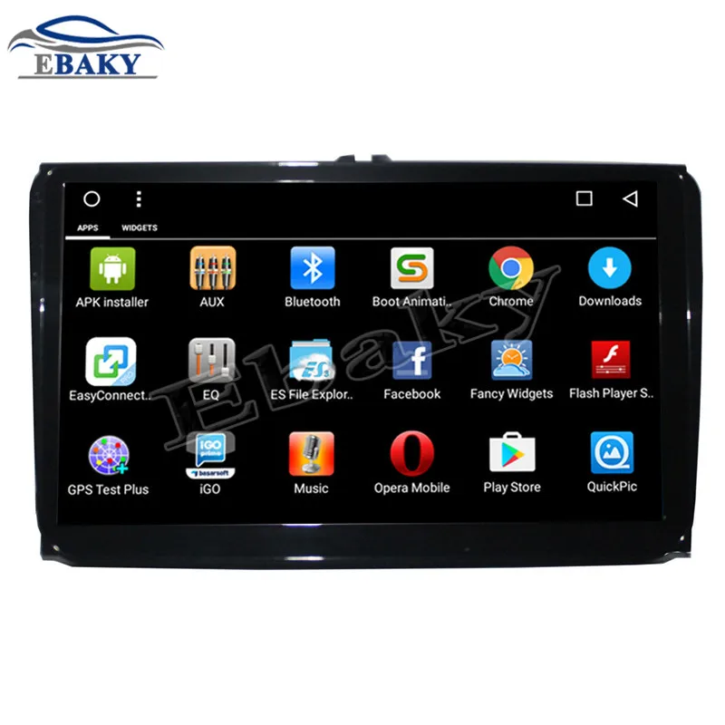 Sale NaviTopia 9inch 1GB/2GB RAM Quad Core/Octa Core Android 7.1/8.1 Car DVD Radio for VW Universal with GPS/wifi/maps 1