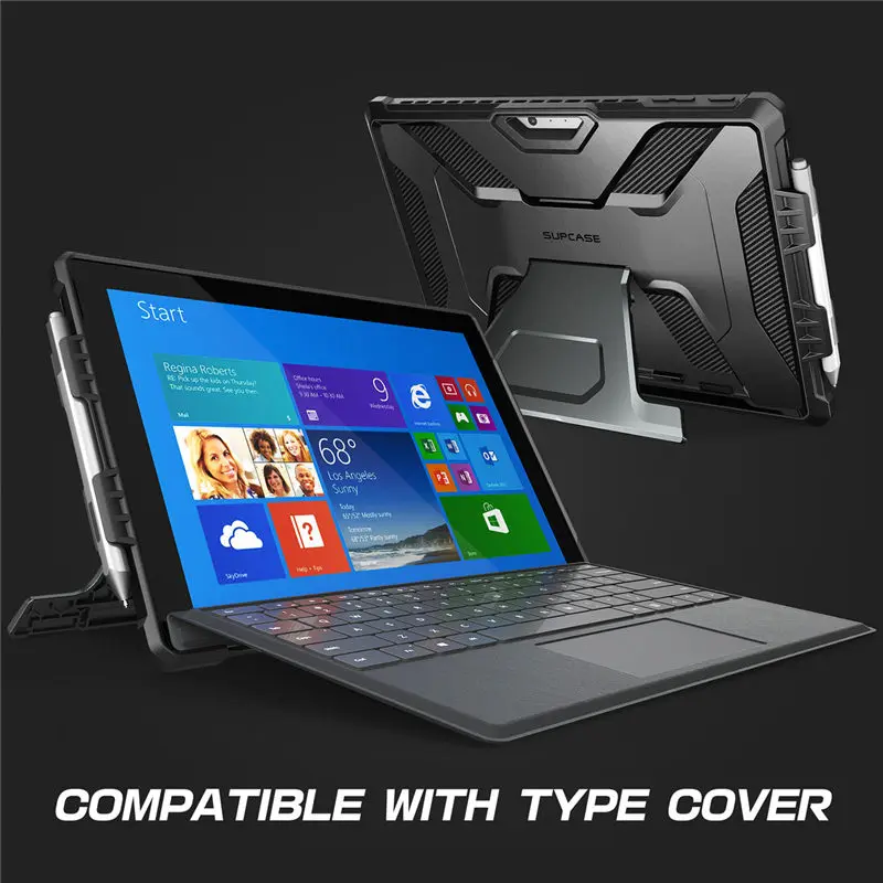 Supcase For Surface Pro 72023 Pro Pro Pro Pro Lte Case ub Pro Full-body Kickstand Rugged Covercompatible With Keyboard - Imagem 3