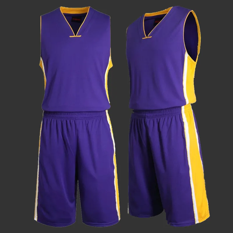 Custom Basketball Clothes 2017 Men Set Jersey Short Sport Male Suit