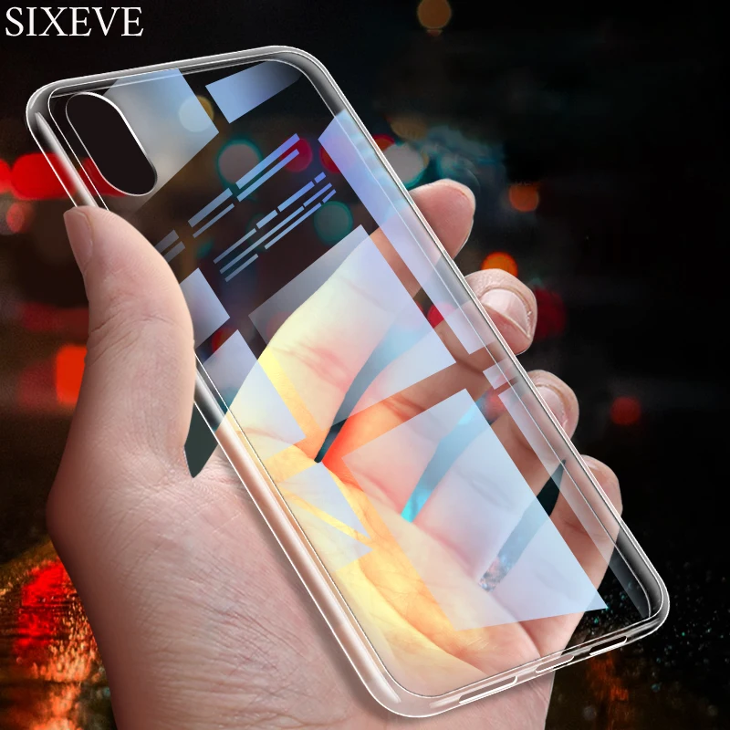 

Ultra Slim Clear Protect Bumper Case For iPhone XR X XS Max 5 5S SE 6 6S 7 8 Plus 6Plus 7Plus 8Plus Hard PC Acrylic Phone Cover