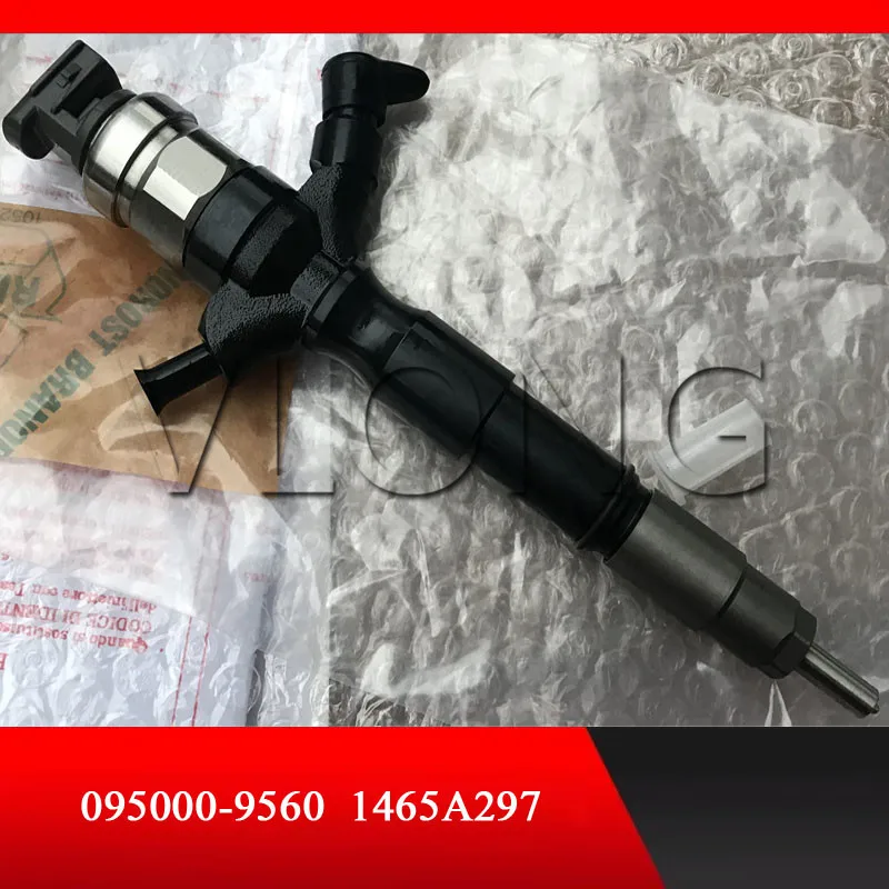 Подлинный дизельный топливный инжектор в сборе 095000 9560 1465A257 / 1465A297 для L200
