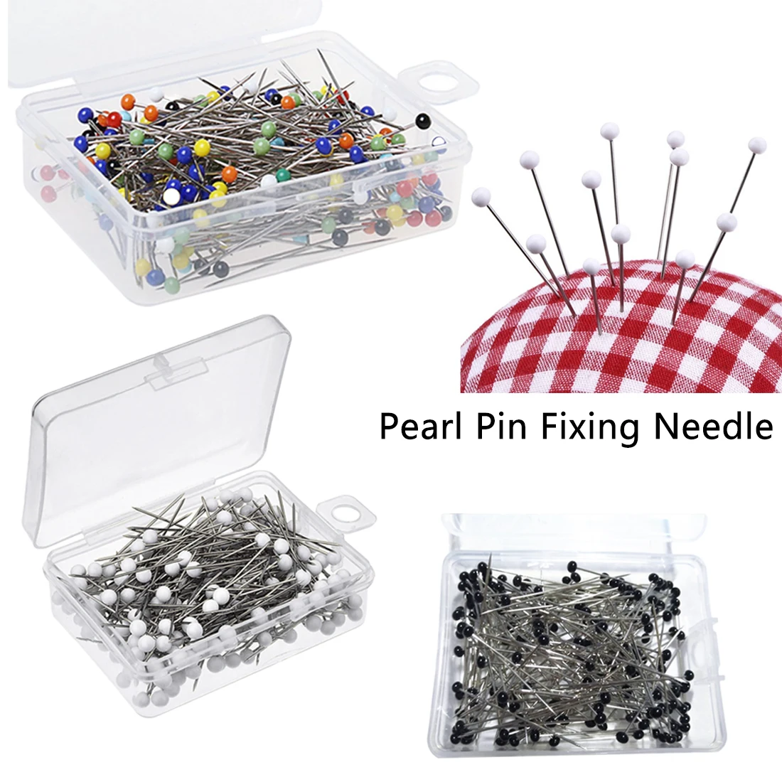 

Pearl Needle Round Head Clothing Pin Sewing Pins 100pcs 37mm DIY Dressmaking Decoration Crafts Sewing Accessories