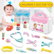 Семейный доктор медицинский для Playset ролевая игрушка набор коробка набор играть ролевые детские игрушки для детей инструменты развивающие