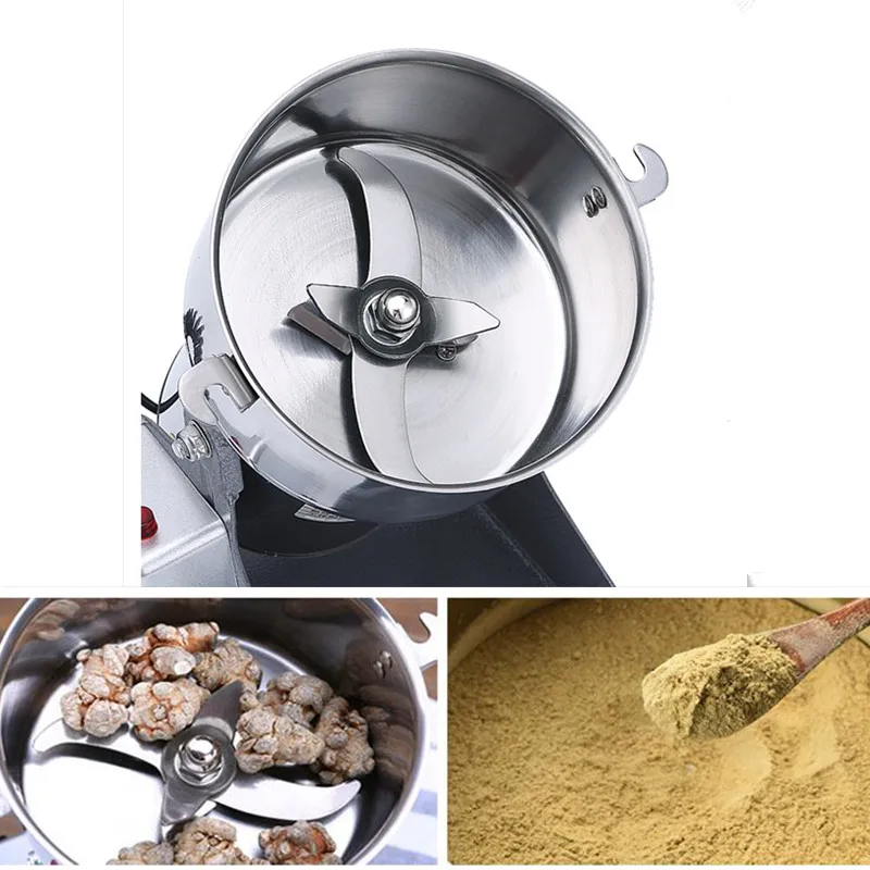 220V Electric Herb Medicine Grinder Ultra fine Multifunctional Grinding