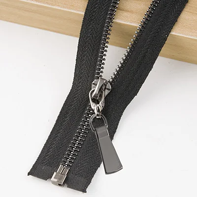 Meetee 1 шт. 85 см 5# металлическая молния открытый конец самофиксирующийся пуховик пальто застежка-молния DIY пошив костюма аксессуары для ремонта одежды ZA010