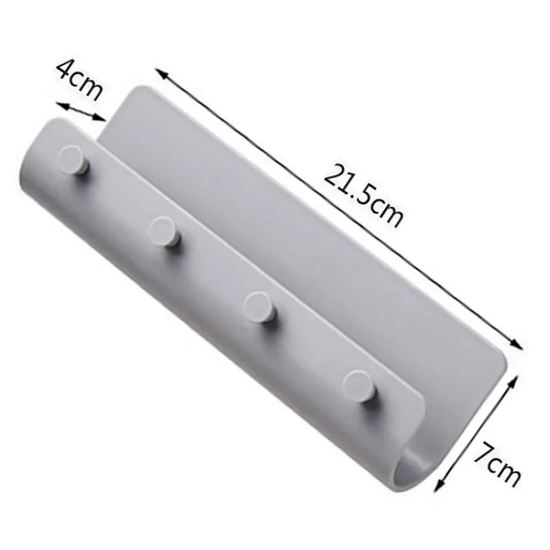 Mayitr Key Hanger Holder Storage Wall Hook Rack DIY Organizer Shelf Hanging Hooks Mount Rack Home Decor 3 colors