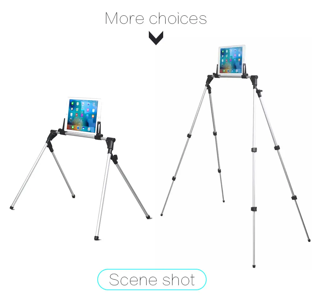 Portefeuille Tablet Phone Stand for Bed Sofa Desk Holder for iPad Pro 12.9 10.5 iPhone X 7 8 Plus Xiaomi Mi Max 3 Porta celular (3)