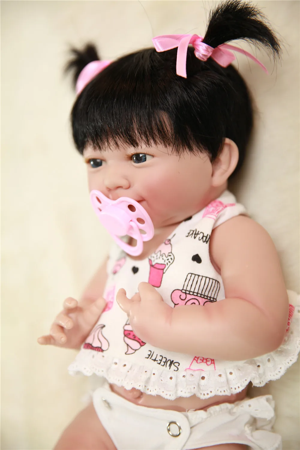 Кукла npk 14 дюймов 35 полный силиконовый винил Reborn Реалистичная кукла Bebes reborn куклы для младенцев игрушки для ребенка подарок