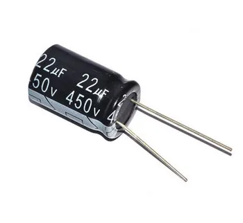 

Free shipping 50pcs 450V 22UF electrolytic capacitor 22UF 450V 13*20mm 13MM*20MM NEW
