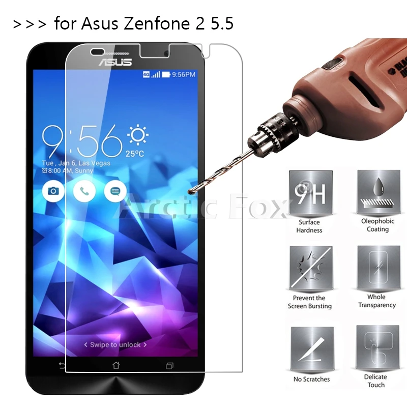 Премиум закаленное Стекло для Asus Zenfone 2 5 ZE551ML Экран Протектор Для фильм | Мобильные