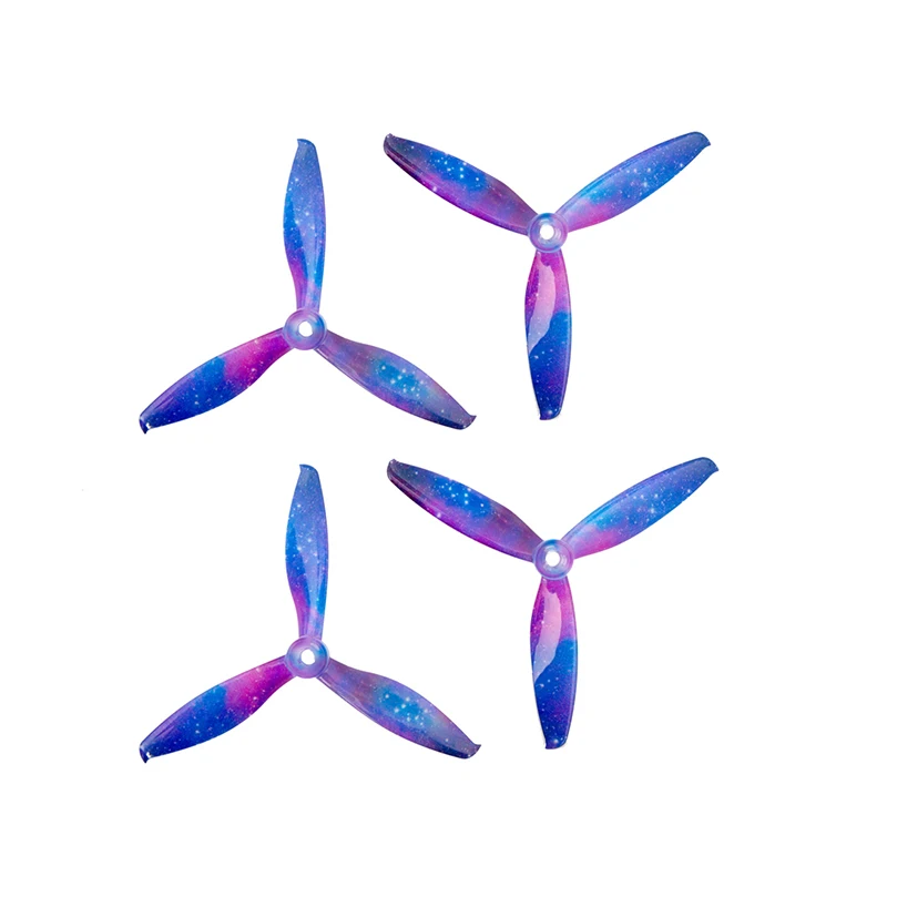 

GEMFAN 5043 5inch 3 Paddle CW CCW Propeller Starry Sky Star Prop Compatible Xing Camo 2207 Brushless Motor for DIY Quadcopter