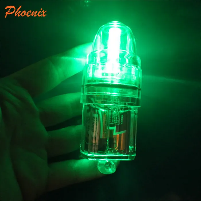 

fishing light With pin collect fish lamp deep sea fish lamp 12cm use 5#AA battery waterproof Super bright flash/fixed options