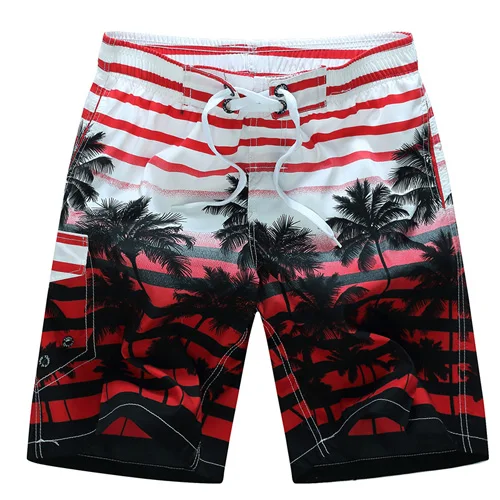 Bermudas verano 2018 hombres Shorts impresión cocoteros de secado rápido para hombres más tamaño M 6XL|beach men shorts|shorts boardshortsman shorts - AliExpress