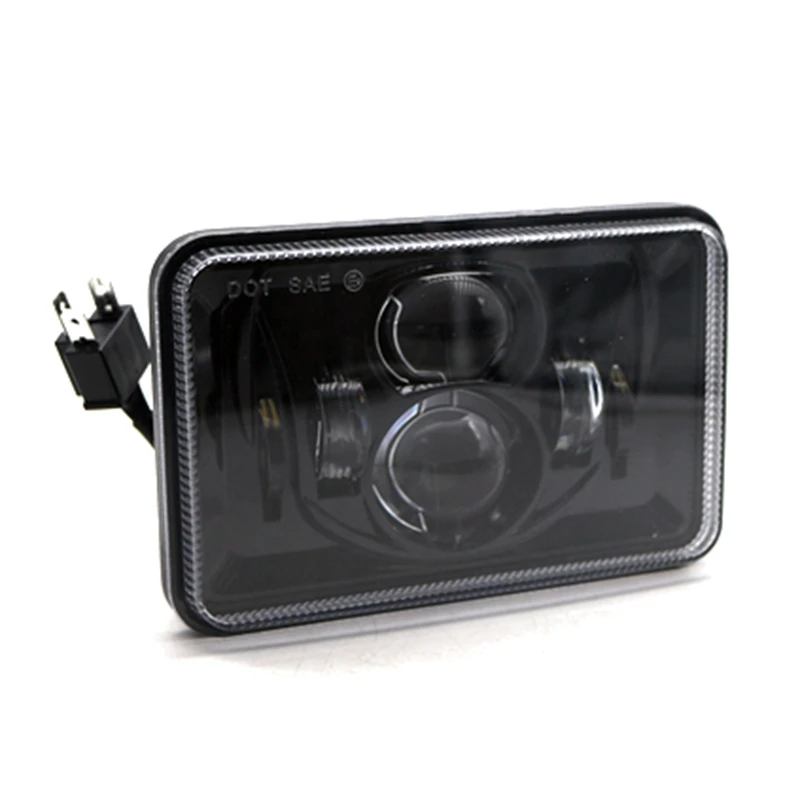 2 шт. 4x6 &quotLED квадратные фары преобразования H4 Фары заменить для HID Xenon H4656 H4666 H6545