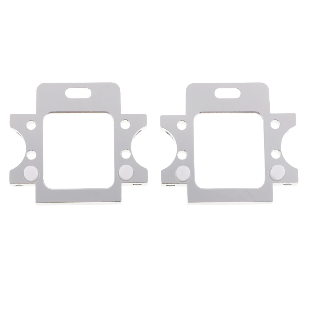 Aluminum Rear Gear Box Mount 2PC for HSP 94103 94123 94111 94107 94108 94170 RC Car Upgrade Parts
