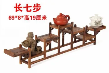 

Wholesale Chinese style chicken wing wood furniture mahogany wood curio shelf Shelf antique frame