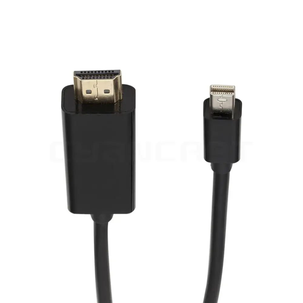 Video Cable Convert Mini Displayport DP to HDMI Port 1.8M HD Cable Male-Male Adapter Connector for Computer TV Monitor Projector Video Cable Convert Mini Displayport DP to HDMI Port 1.8M HD Cable Male-Male Adapter Connector for Computer TV Monitor Projector