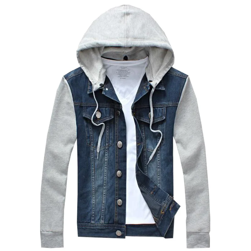 Denim vest hoodie men If you are looking for an alternative look, or if leather just isn’t really your speed, Eagle Leather has a great assortment of biker denim vests for men.