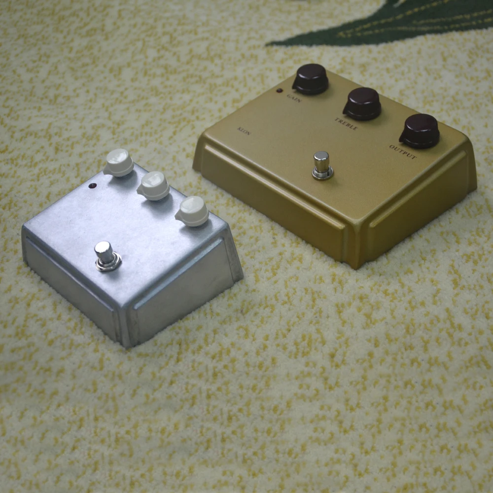Klon мини Серебряная профессиональная педаль для гитарного эффекта овердрайв Klons Звук