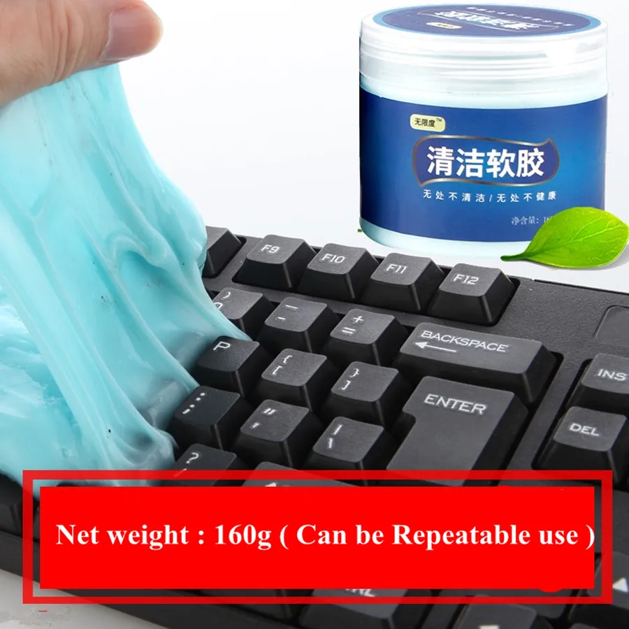 

Electronic Product Compute Keyboard Gap Cleaners Magic Cyber Clean Pad Glue Stick Dust Gel Scouring Cleaning Wipe Compound Tools