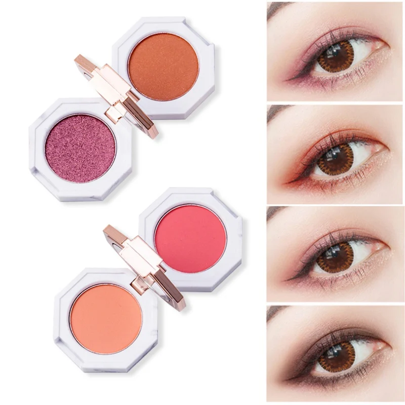 

1PC Marble Double-Sided Pink Eyeshadow Palette Powder Matte Shimmer Eye Shadow Palette Make Up Cosmetic maquiagem Tint