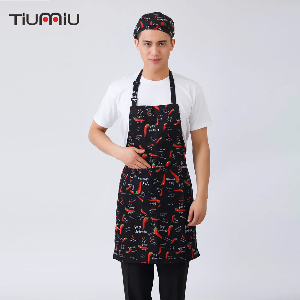 

Unisex Chef Work Aprons Striped Plaid Graphic Print Adjustable Halter Neck Home Kitchen Cooking Wear Aprons Restaurant BBQ Cafe