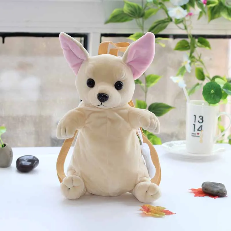 Плюшевая игрушка Candice guo мягкая кукла мультяшная собака чихуахуа шнауцер