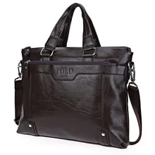 Hemming Hardware Solid Color Letter Portable Shoulder Messenger Business Bag for Men Angular angle just as an angular man