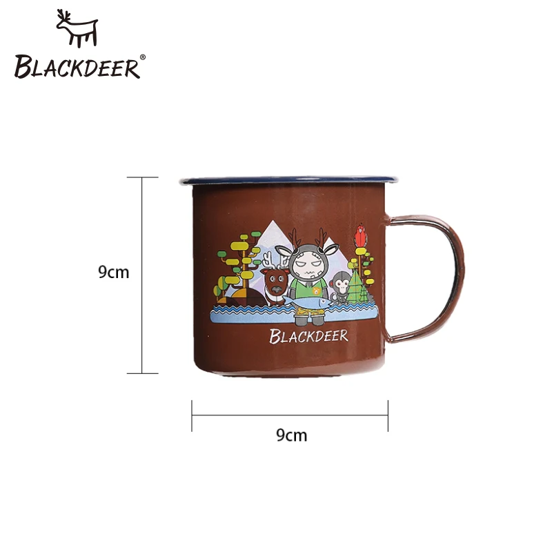 BLACKDEER acampar al aire libre 500 ml esmalte taza de bebida de agua Cola taza de cerveza borde laminado de deportes vasos chino de hecho BLACKDEER acampar al aire libre 500 ml esmalte taza de bebida de agua Cola taza de cerveza borde laminado de deportes vasos chino de hecho