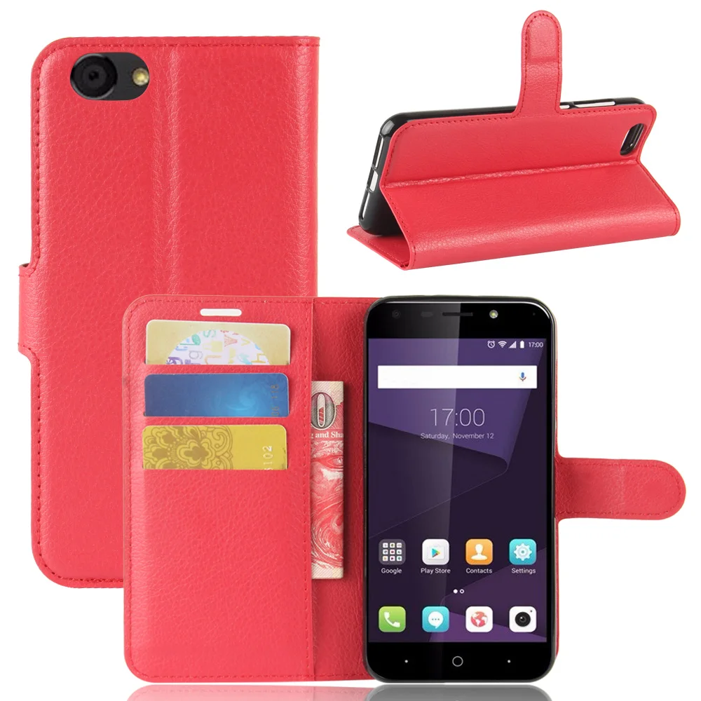 Роскошный флип чехол из искусственной кожи MicroData для zte Blade A6 Lite A 6 A0622 кожаный