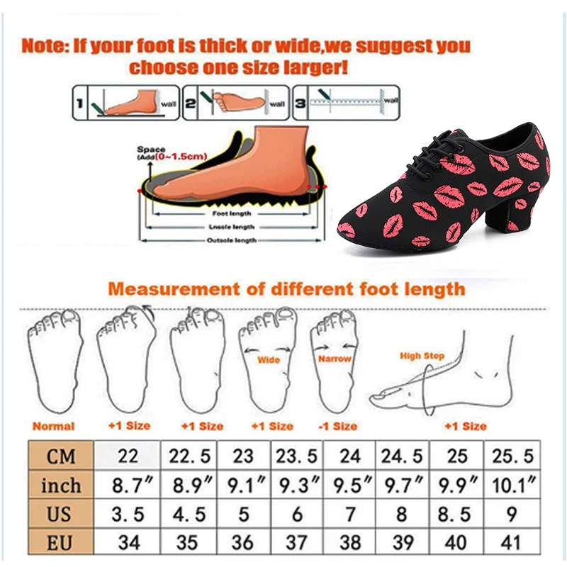 Женские кроссовки; обувь для латинских танцев; женская мягкая обувь для танцев с красными губами; Туфли-Оксфорды и сетчатая ткань; обувь для дома и улицы; Каблук 5 см