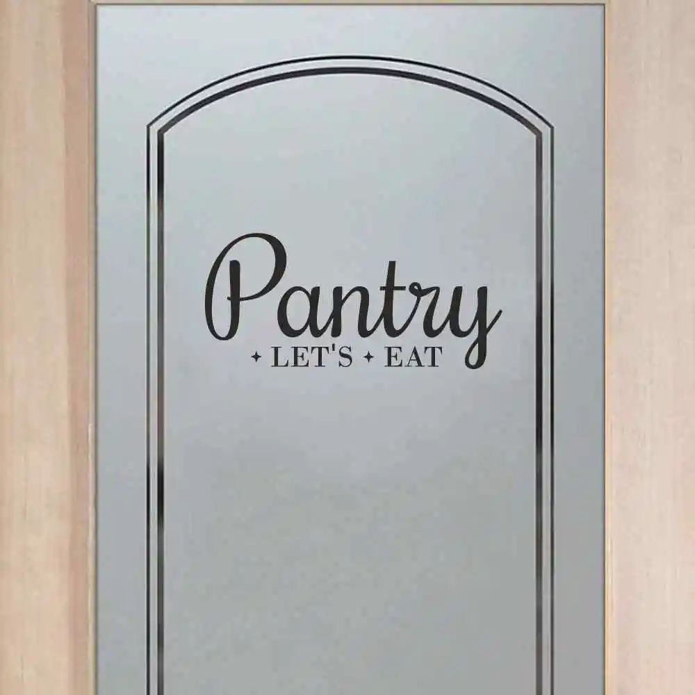 BATTOO Large Wall Decals Pantry Door Kitchen Wall Stickers Kitchen Wall