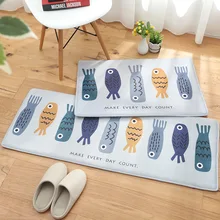 Уксус волокна мягкие коврики для Гостиная Кухня Спальня нескользящей коврики небольшой коврик у двери дома Кухня ковры