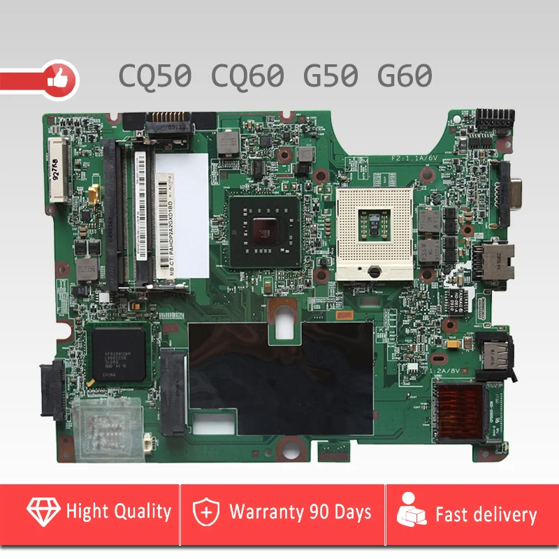 

YTAI 48.4H501.021 GL40 mainboard for HP Pavilion G50 CQ50 G60 CQ60 laptop Motherboard 48.4H501.021 GL40 mainboard fully tested