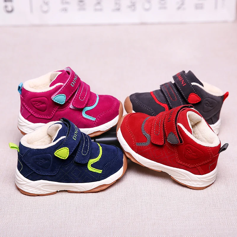 

Baby cotton shoes 1-3 years old winter men plus velvet baby children baby toddler toddler sports function warm big cotton shoes