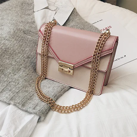 pink Женские сумки через плечо для женщин, из искусственной кожи, известный бренд, роскошные сумки, дизайнерские сумки через плечо - Цвет: pink