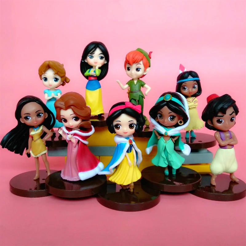 Q Posket Disney Characters Petit Winter Costume Belle Snow White Jasmine Qposket Collectibles Disney