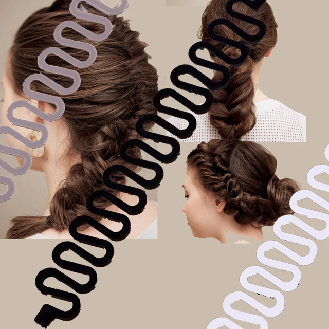 Best Price Fashion 1 PC Women Disk Device Hairpins For Women Hair Braiding Tool Fashion Hair Twist Styling Hair Band Accessories