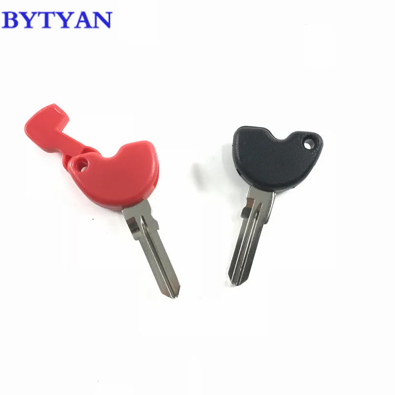 

BYTYAN Brand New key Motorcycle Keys Uncut For Piaggio Vespa 3Vte 125 Gts Gtv 250 300 MP3 250 Gts250 Gtv250 Gts300 Gtv300