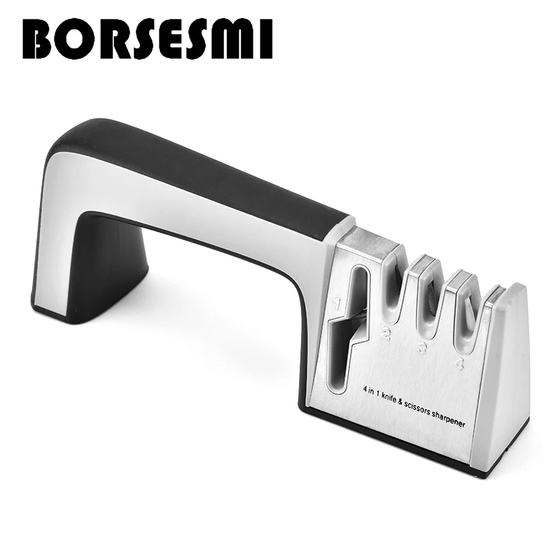 Amazon hot selling best Diamond Kitchen knife and scissor sharpener