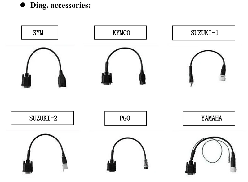 Мастер универсальный ручной мотоциклы сканер MST-500 OBD professional диагностический инструмент для большинства брендов мотоциклов мира