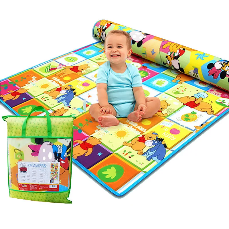 Port constante Overwinnen 2 Meter Dubbele Side Grote Baby Speelkleed Baby Activiteit Mat Baby Kind  Kruipen Mat Waterdicht Baby Vloermat Picknick tapijt PX05 - AliExpress