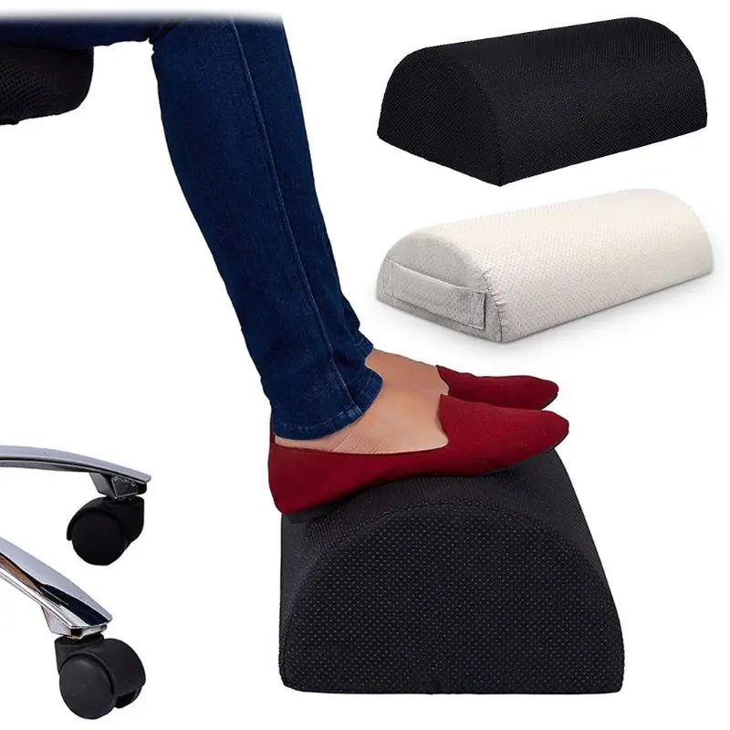 

Multi-functional Feet Pad Office Home Foot Rest Mat Footrest Relax Cushion Pad Travel Support Semi-circular Mats Gifts